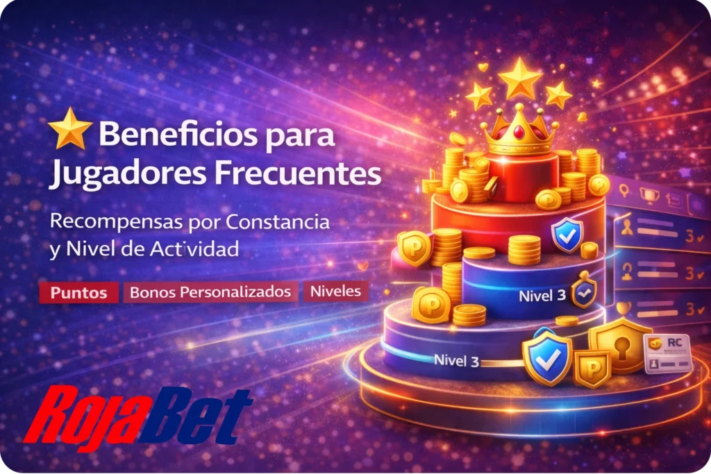 Beneficios y recompensas para jugadores frecuentes en Rojabet Chile