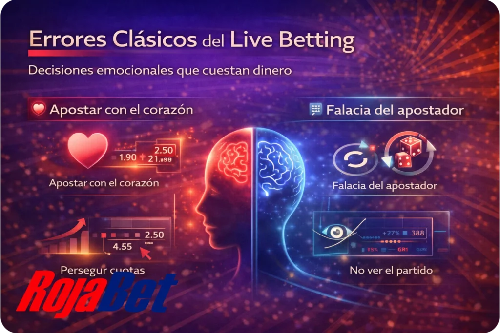 Errores comunes en apuestas en vivo y cómo evitarlos
