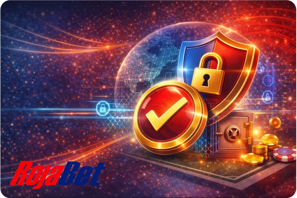 Licencia legal y seguridad: Plataforma legal y segura de Rojabet Chile con licencia de Curazao y transacciones encriptadas para proteger datos y fondos.