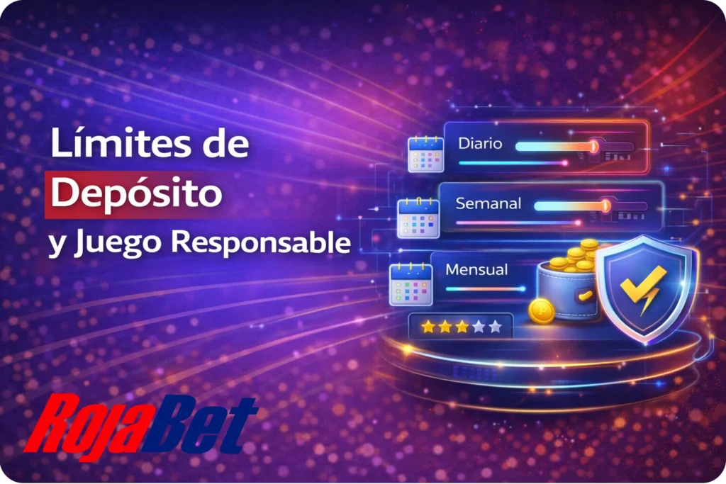 Límites de depósito y herramientas de juego responsable en Rojabet Chile