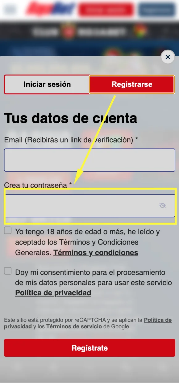 Paso 3 de 5: Verifica tu identidad.