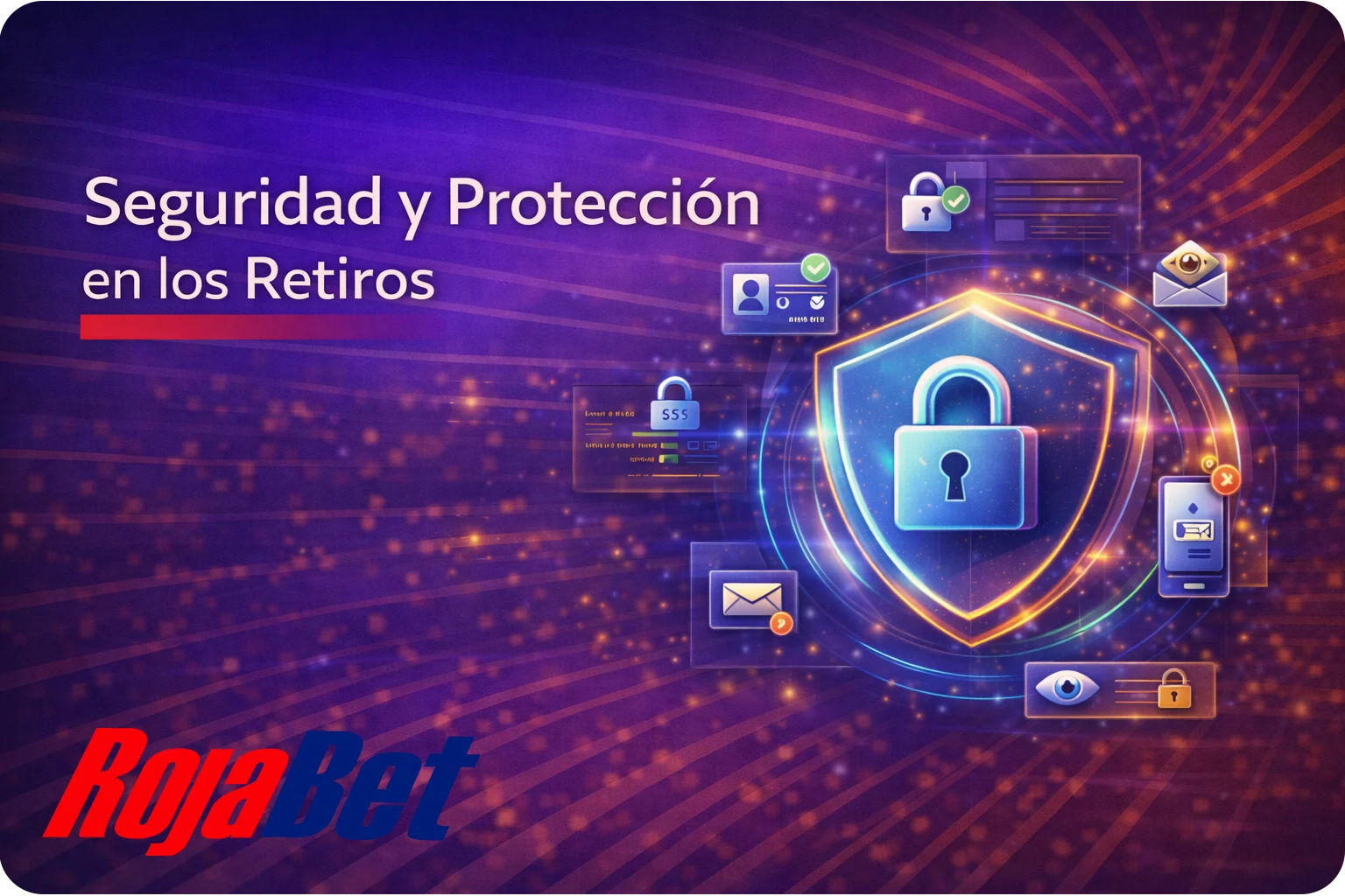 Sistema de seguridad de Rojabet Chile para proteger los retiros y la información del usuario