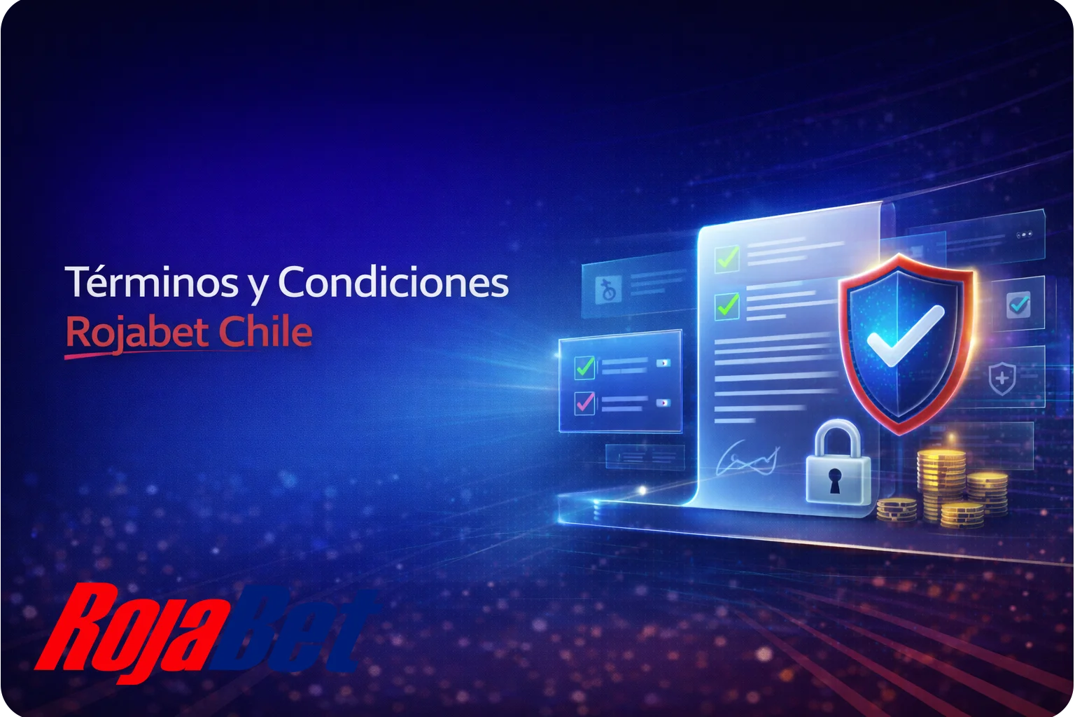 Términos y condiciones de Rojabet Chile con información legal, reglas del sitio, seguridad de la cuenta y políticas de uso para jugadores chilenos