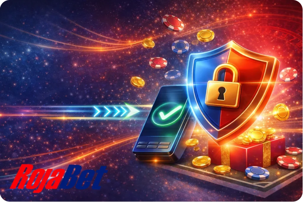 Pagos seguros y rápidos: Retiros y depósitos seguros en Rojabet Chile con encriptación SSL y tiempos de pago rápidos según el método elegido.